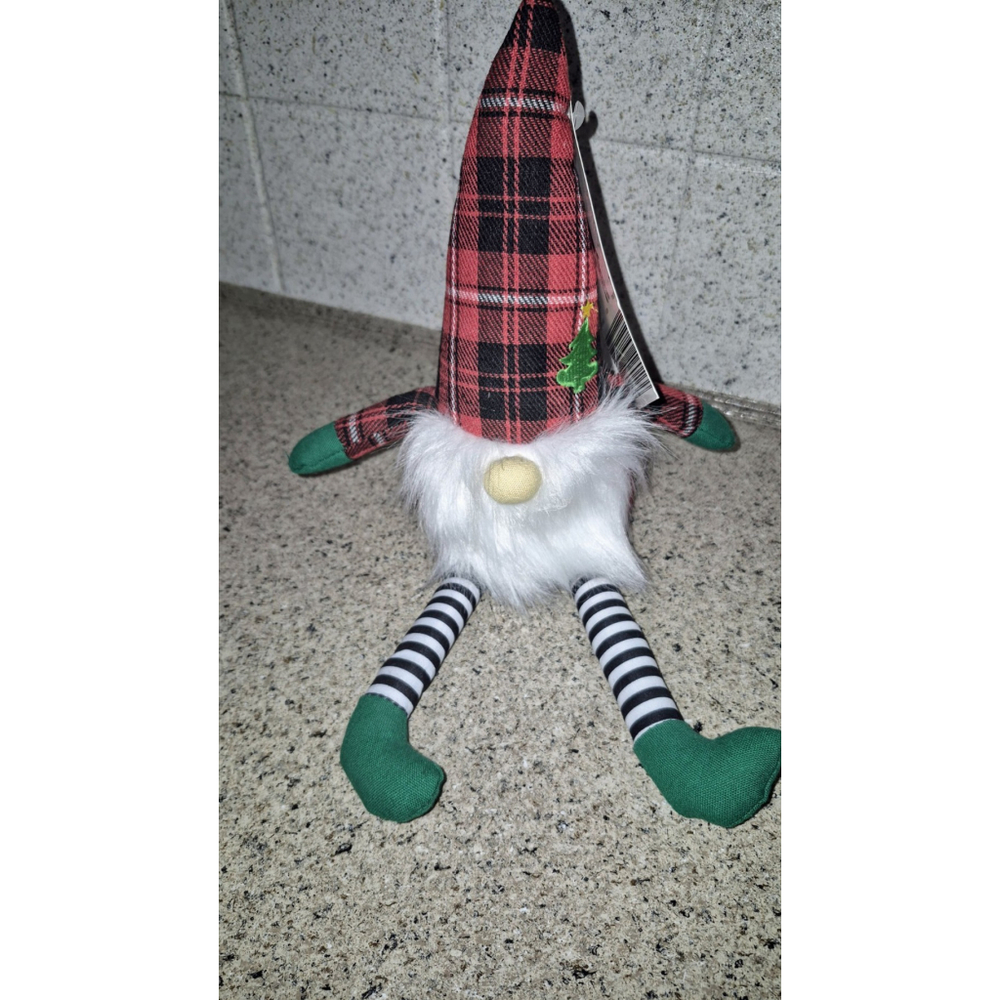 Merry Moments 16" Mini Gnome Weighted Doll Holiday Christmas Theme NWT